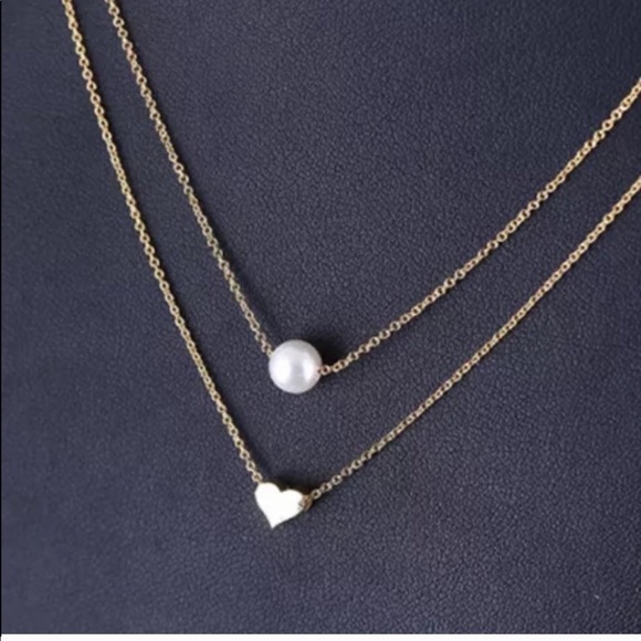 Abigail Two Layer Necklace - Picture 2 of 2